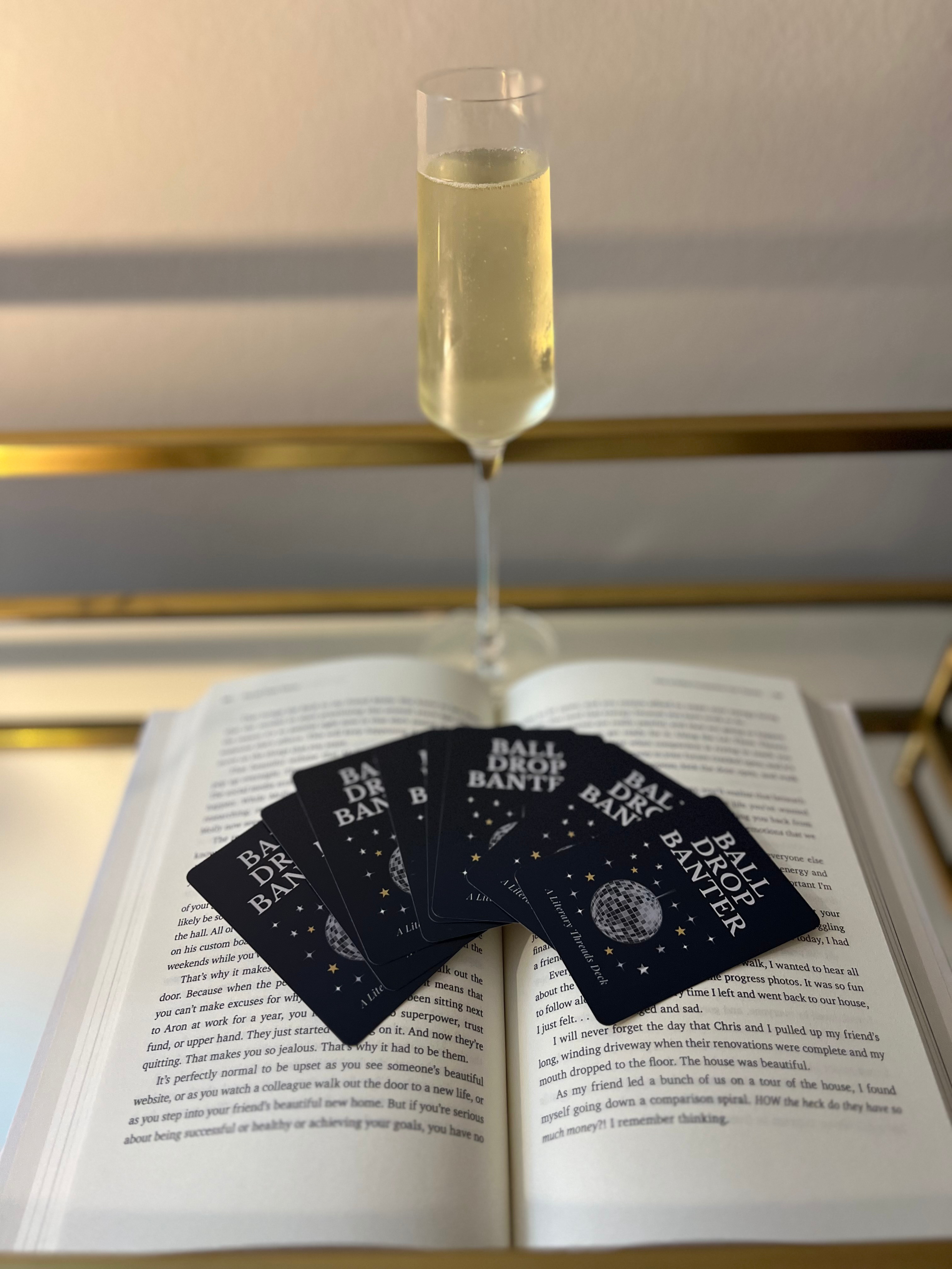 Ball Drop Banter - Book Club Card Game
