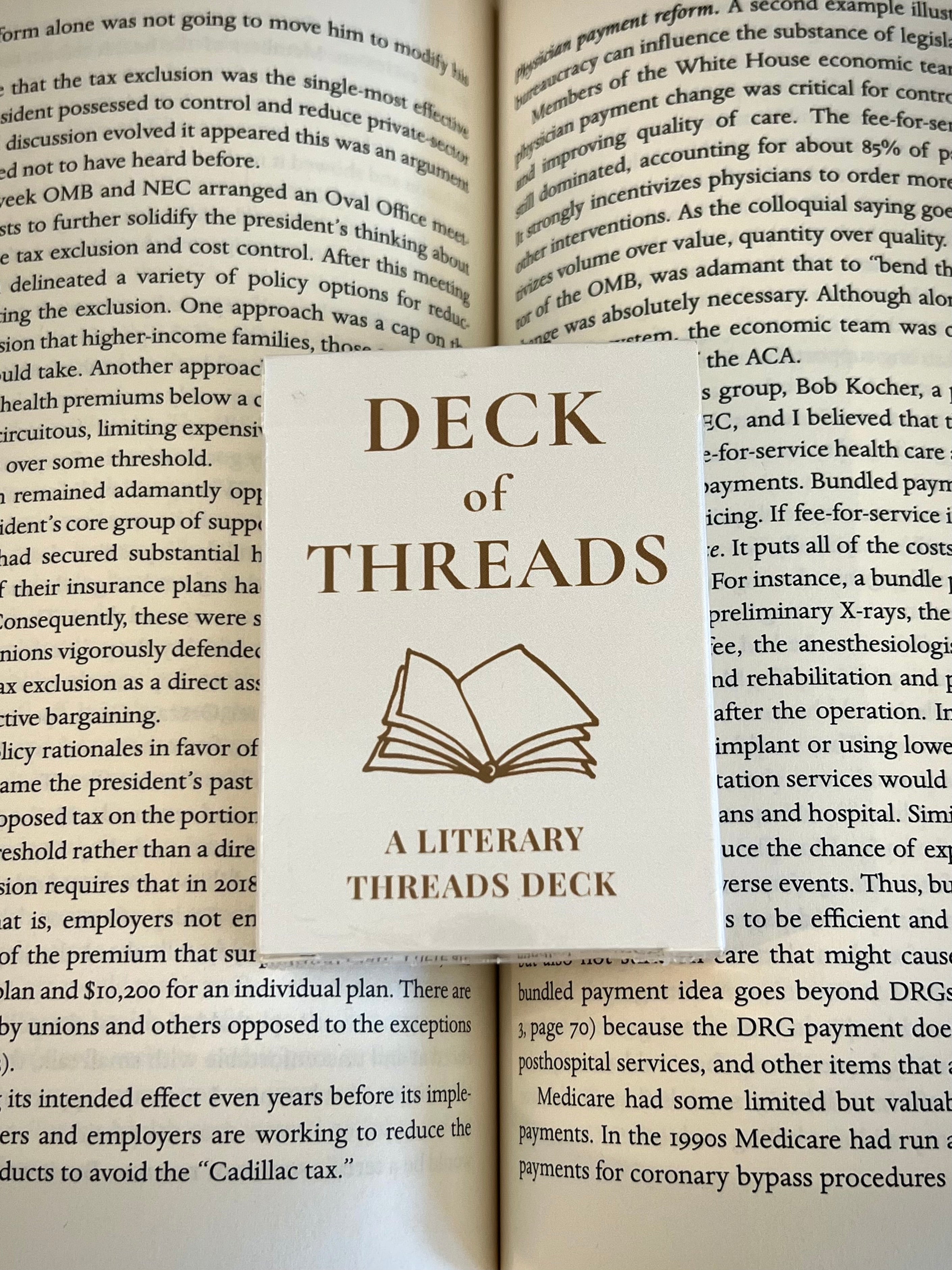 Deck of Threads - Book Club Card Game