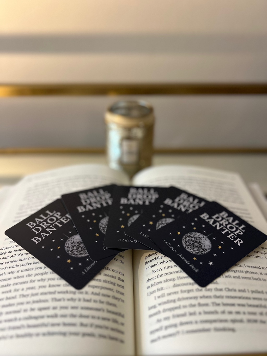 Ball Drop Banter - Book Club Card Game