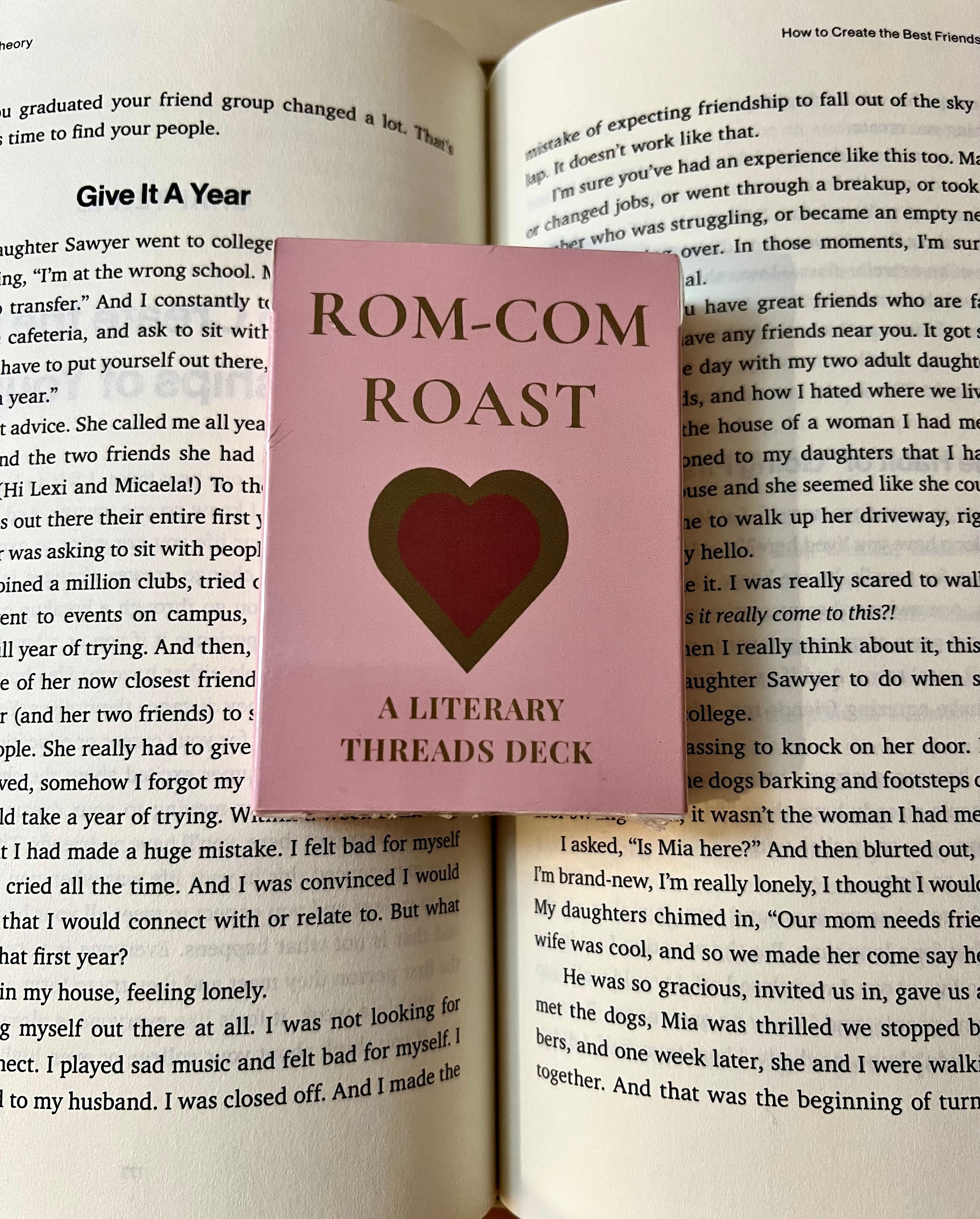 Rom-Com Roast - Book Club Card Game